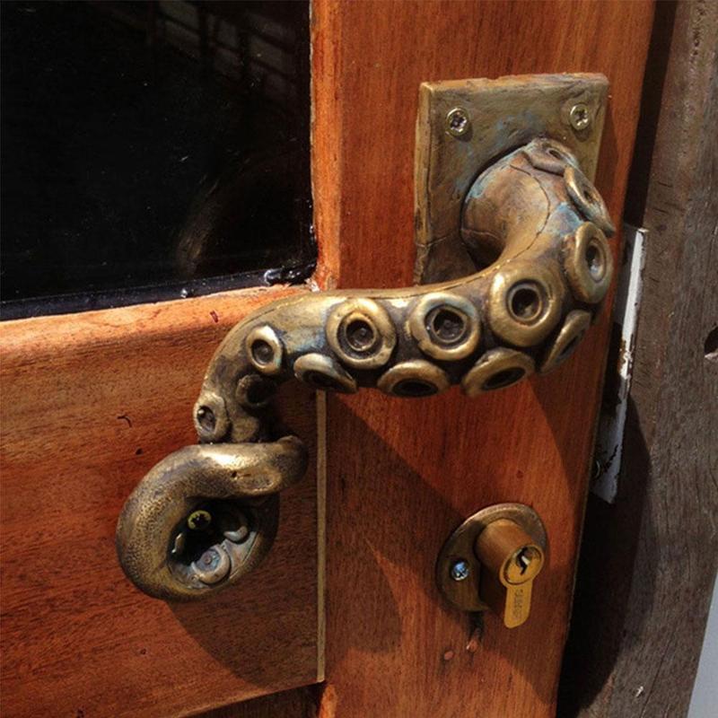 Vintage Octopus ลูกบิดประตูสัต - Furniture Hardware Manufacturer บทวิจารณ์และราคา