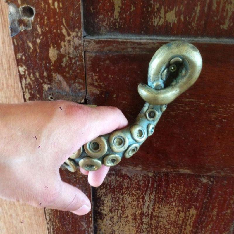 Vintage Octopus ลูกบิดประตูสัต - Furniture Hardware Manufacturer บทวิจารณ์และราคา