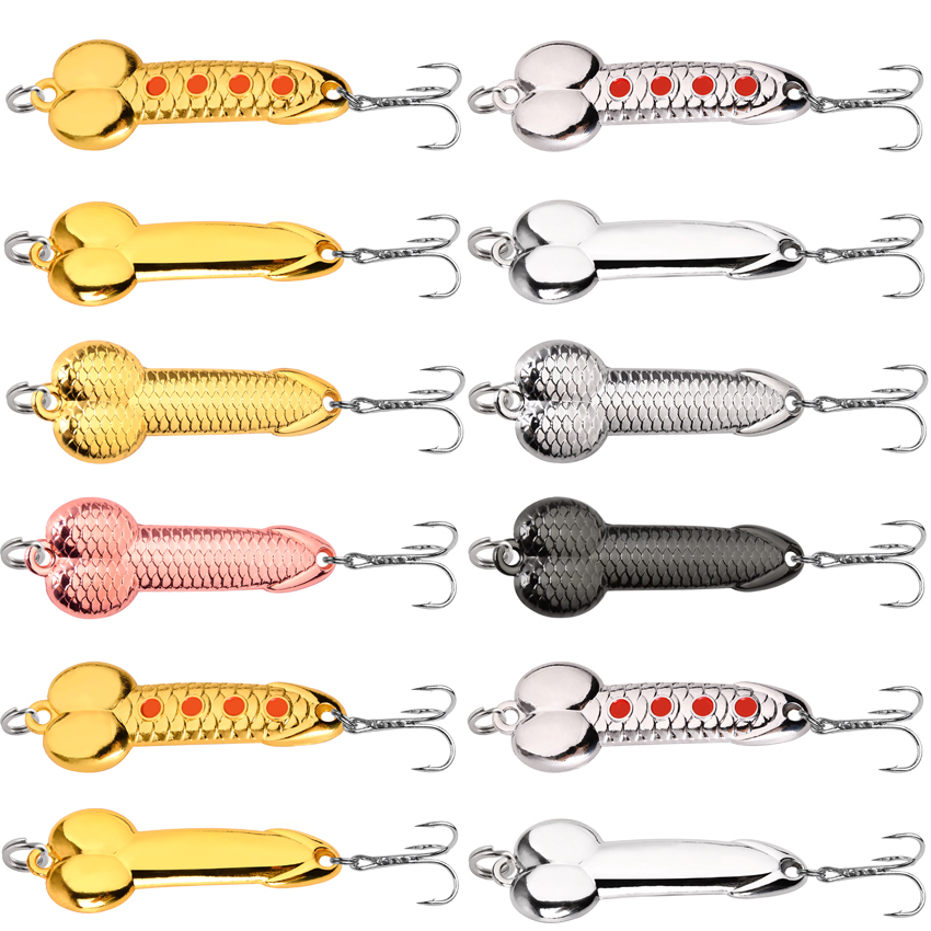 12 ชิ้นช้อนเหยื่อตกปลาชุดโลหะ  - Furniture Hardware Jig บทวิจารณ์และราคา